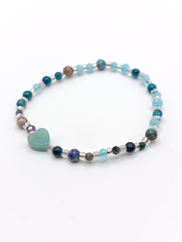 Bransoletka 'morska' mix