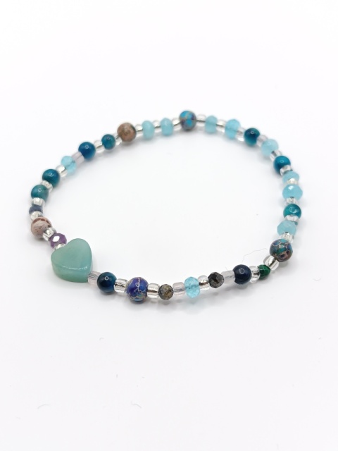 Bransoletka 'morska' mix