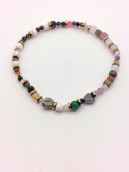 Bransoletka 'wszystko co najlepsze' mix kamieni