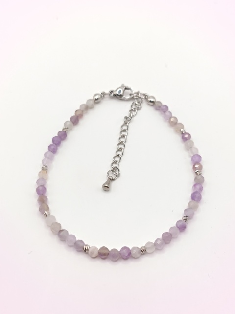 Bransoletka z ametystu