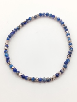 Bransoletka z lapis lazuli