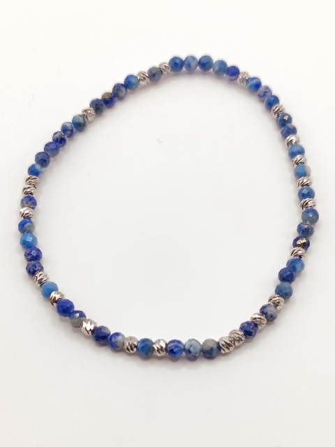 Bransoletka z lapis lazuli