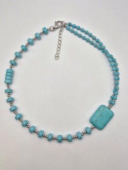 Naszyjnik turkusowe szaleństwo