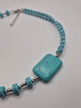 Naszyjnik turkusowe szaleństwo