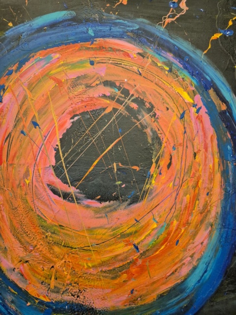 "Piąty stan skupienia" 100x80