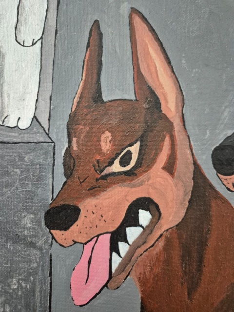 "Pieski małe dwa" 30x30