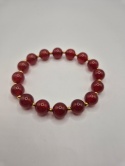 Bransoletka karneol 8mm