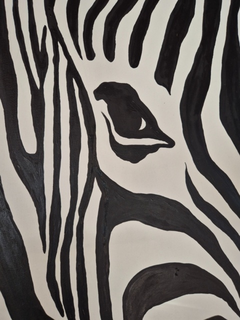 "Zebra" 100x70