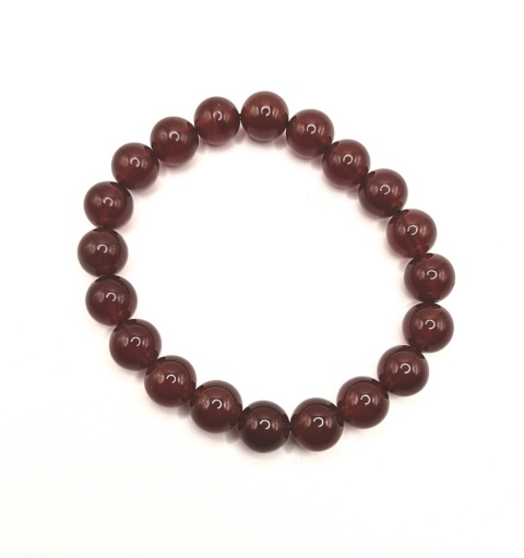 Bransoletka z dużego karneolu 10mm